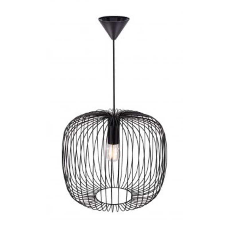 Beroni 1 - Light Black Sphere Pendant