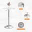 Jamalle Round Metal Base Dining Table-1209733438