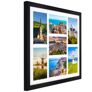 8x20 Frame for Four 4x6 Picture White Wood (10 Pcs per Box)