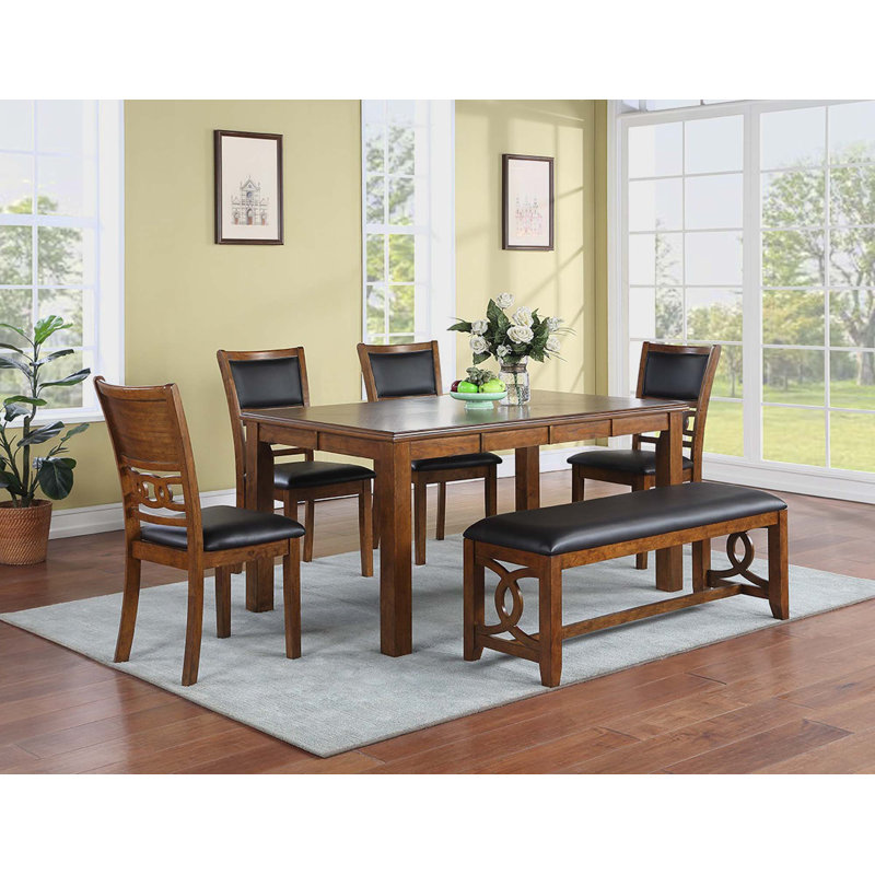 6 - Person Four Leg Dining Set
