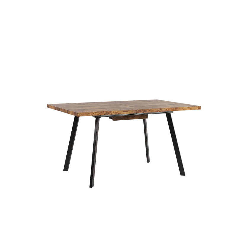 Plante Extendable Metal Base Dining Table