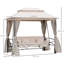3 Person Porch Swing with Canopy