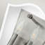 Remus Steel Candle Wall Light
