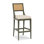Salvador Upholstered Stool with Solid Wood Frame