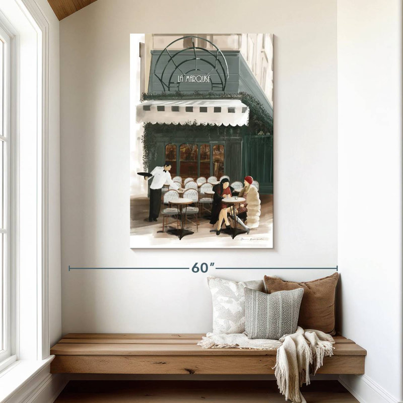 Lilie Paris Bistro, 48" H x 32" W