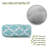 Trellis Geometric Outdoor Reversible Throw Pillow-1493027164