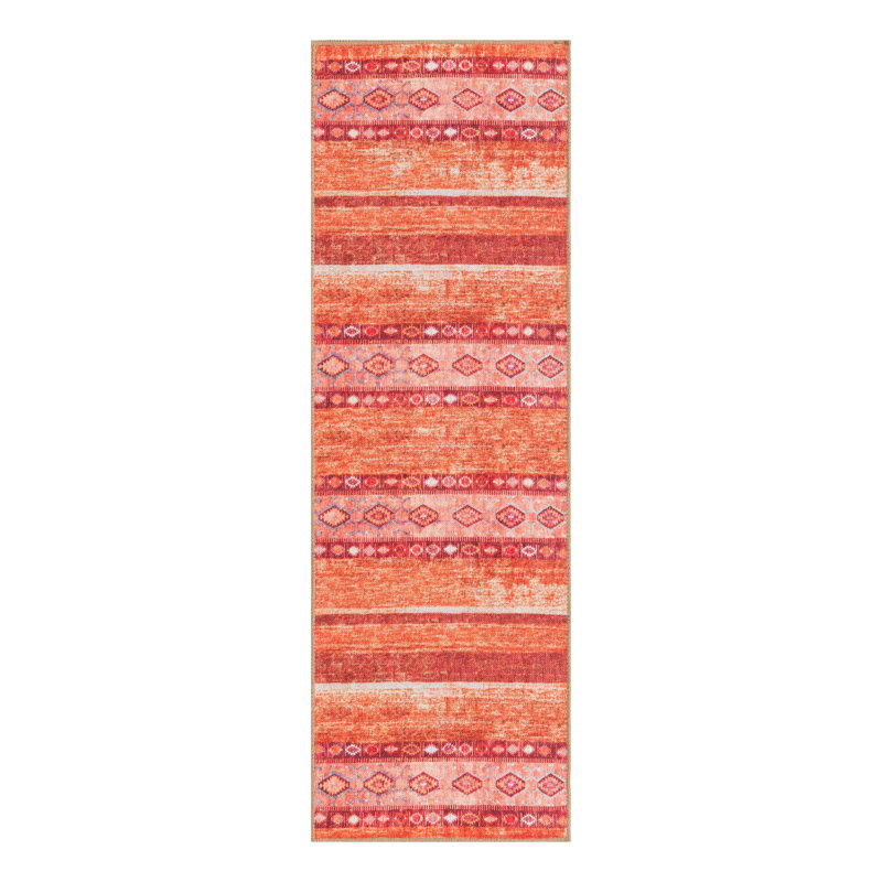Audreyann Chenille Geometric Indoor Rug, Runner 2' x 6'