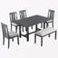 Ensemble repas pour 6 personnes