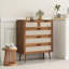 Armoire de rangement décorative avec 5 tiroirs pour la chambre à coucher du salon-787005996