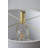 15x15x30" Cement With Metal Table Lamp