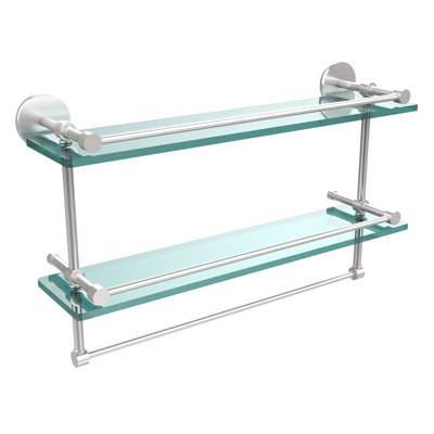 Dalston 2 Piece Tiered Shelf with Towel Bar