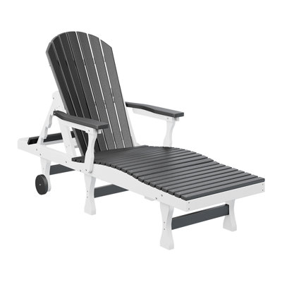 Comfo Back Outdoor Chaise Lounge