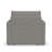 Flex 49" Polyester Modular Wide Arm Armchair-124389741-124389744