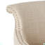 Chaise avec accoudoirs en tissu ARM CHAIR