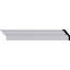 Moulure de couronne 2 3/8 po x l 96 1/8 po x p 1 5/8 po smooth Robin