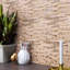 Carreau de mosaïque en verre 11,82 po x 11,82 po Diamond-36931592