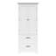 Solid Wood Rectangle Accent Cabinet
