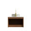 Meuble-lavabo 24 po en chêne brun flottant-981866834
