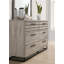 Commode double 6 tiroirs avec miroir Earvin