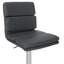 Batey Swivel Upholstered and Faux Leather Adjustable Height Bar Stool with Steel Frame-54280646