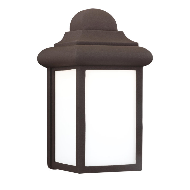 Mullberry Hill One Light Outdoor Wall Lantern from Generation Lighting , Bronze, Incandescent