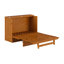 Commode lit escamotable en bois Sedona avec tiroir de rangement et charge intégrée-1492565809-1492565810