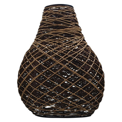 22cm H Novelty Lamp Shade ( Uno ) in Brown
