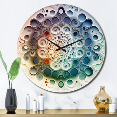 Horloge murale Cymatics