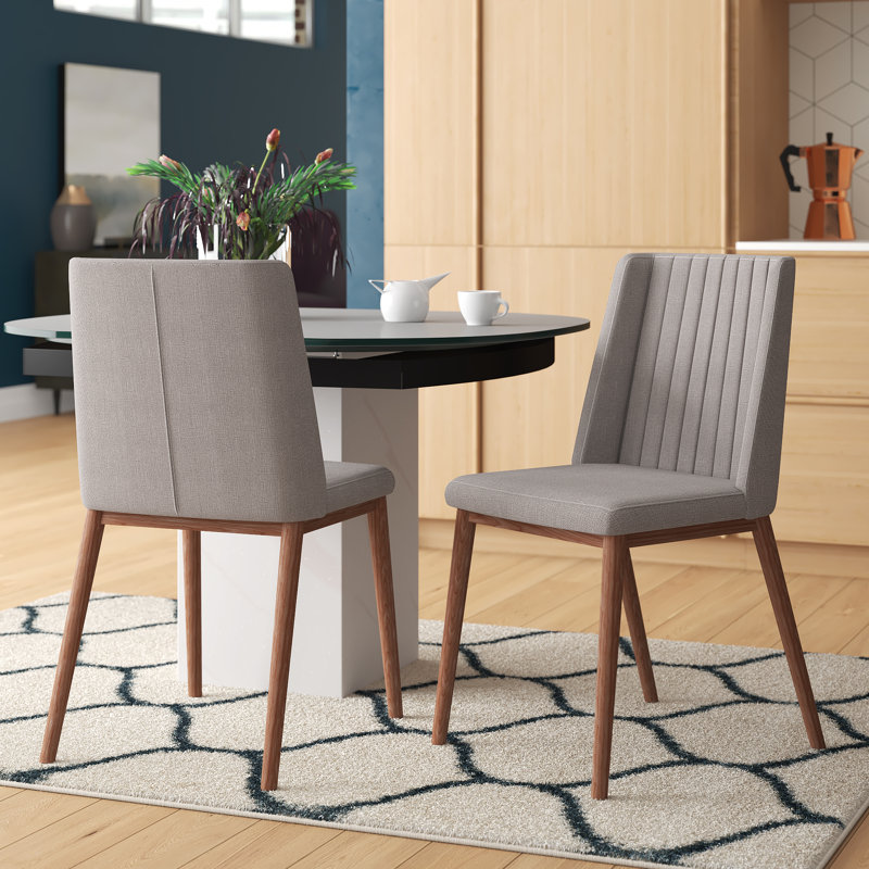 Eljah 18.5'' H Upholstered Ash Side Chair