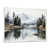White Floater Framed