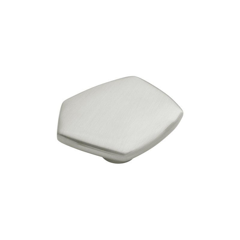 Pebble Collection Knob, 2.31, 2.13, Satin Nickel