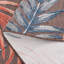 Tapis floral intérieur / extérieur Scituate brun / bleu / blanc intérieur / extérieur-1446931535