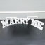 8,7 po de hauteur avec DEL Marry ME