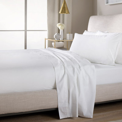 Simple drap plat / dessus seulement, microfibre ultra douce à double brossage