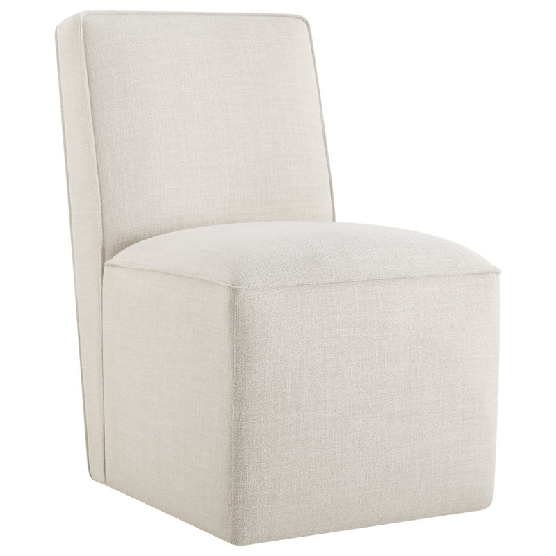 Chaise d'appoint à roulettes, Lin Effie