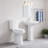 Two-Piece Toilets with Soft-Close Seat for Bathrooms