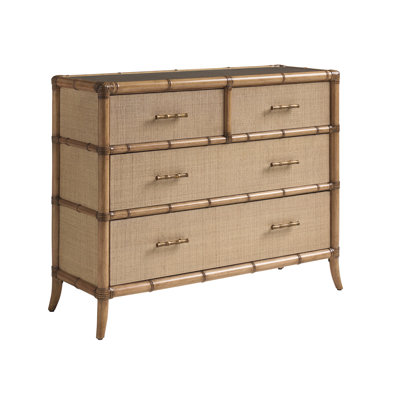 Dolphin 44.25'' W 4 - Drawer Dresser