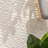 Modern Area Rug with Braided Boho Pattern in Cream-1527127399
