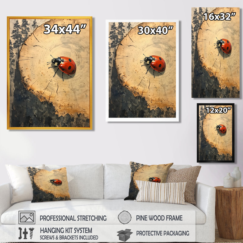 Mariliza - animaux, art mural, salon, Toile tendue, Ne s’applique pas, H 32 po x l 24 po