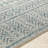 Tomas Southwestern Machine Woven Aqua/Gray Area Rug-1761459337