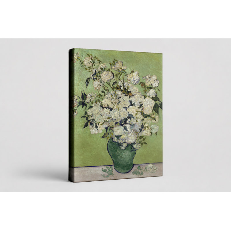 Roses (1890) - Portrait, art mural sur toile, 20" W x 16" H