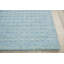 Tapis bleu en laine tissé à la main Frankston-87055252