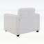 Fauteuil d'appoint surdimensionné avec accoudoirs larges-1413469845