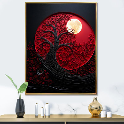 " Red Moon Ruby Radiance II "