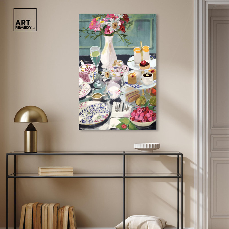 Help Yourself Dessert Canvas Modern Kitchen Print, 36" x 24"