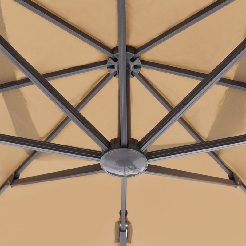 300cm Tilt Market Parasol, Taupe