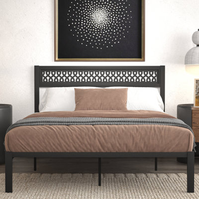Charin Metal Platform Bed