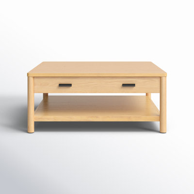 Kaplan Wood 1 Drawer Coffee Table