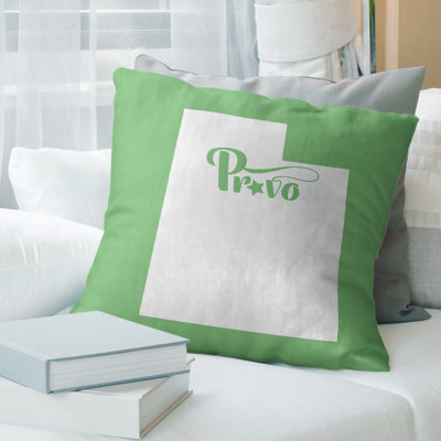 Chenille Reversible Throw Pillow
