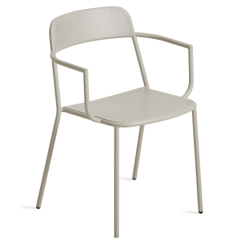 Trim Arm Chair, Putty